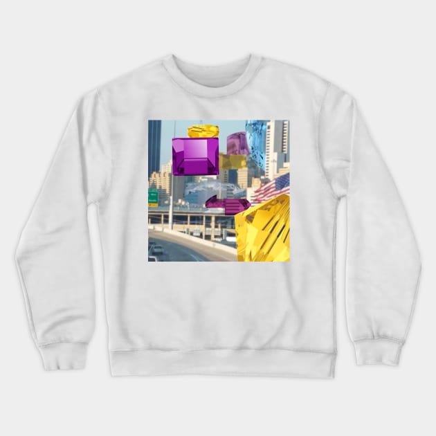 Gem City Crewneck Sweatshirt by TriForceDesign